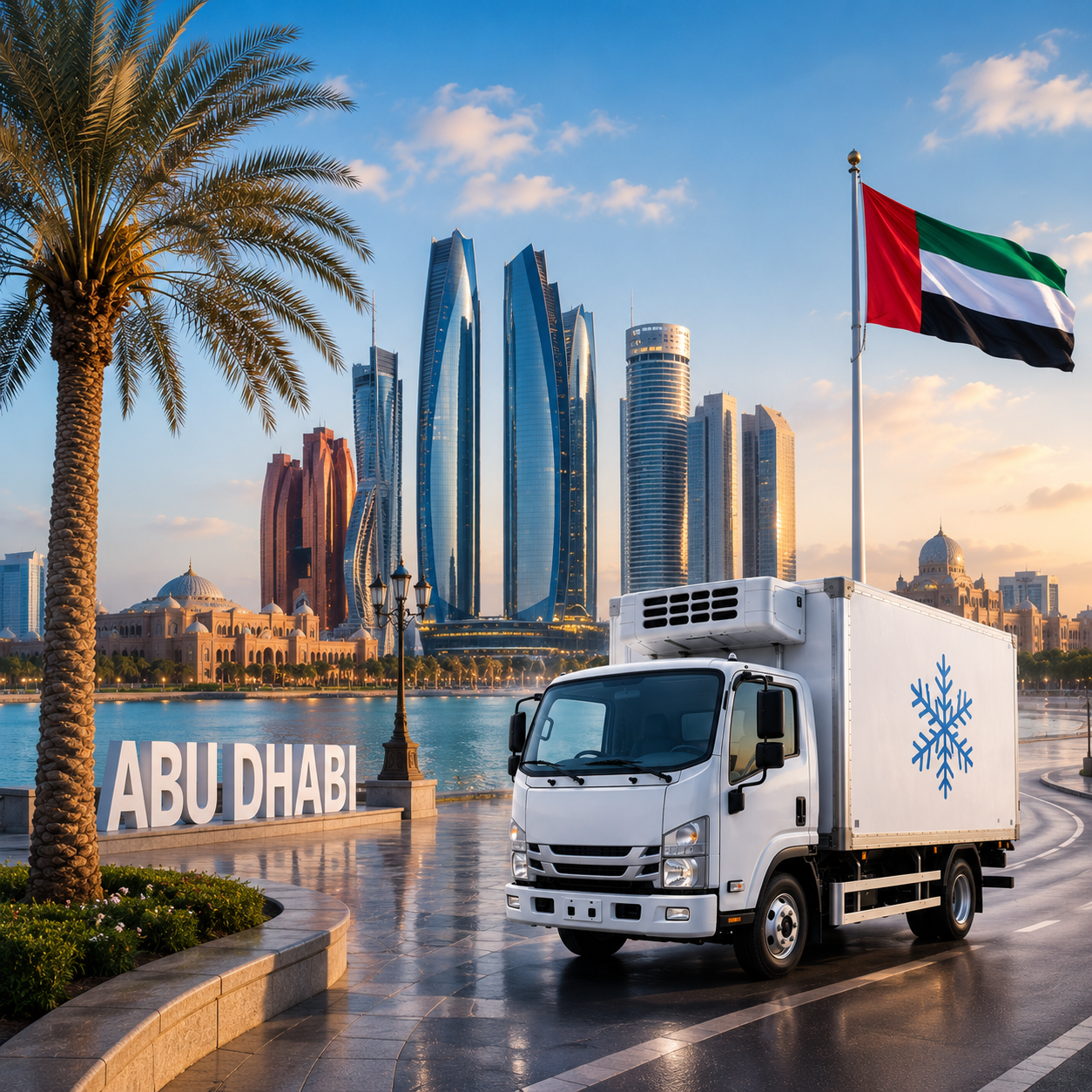 Professional Chiller Truck Rental Services in Abu Dhabi