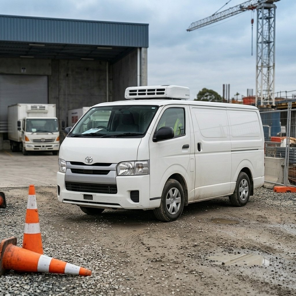 Arctic Flow Transport 1 ton chiller van for small commercial deliveries in UAE