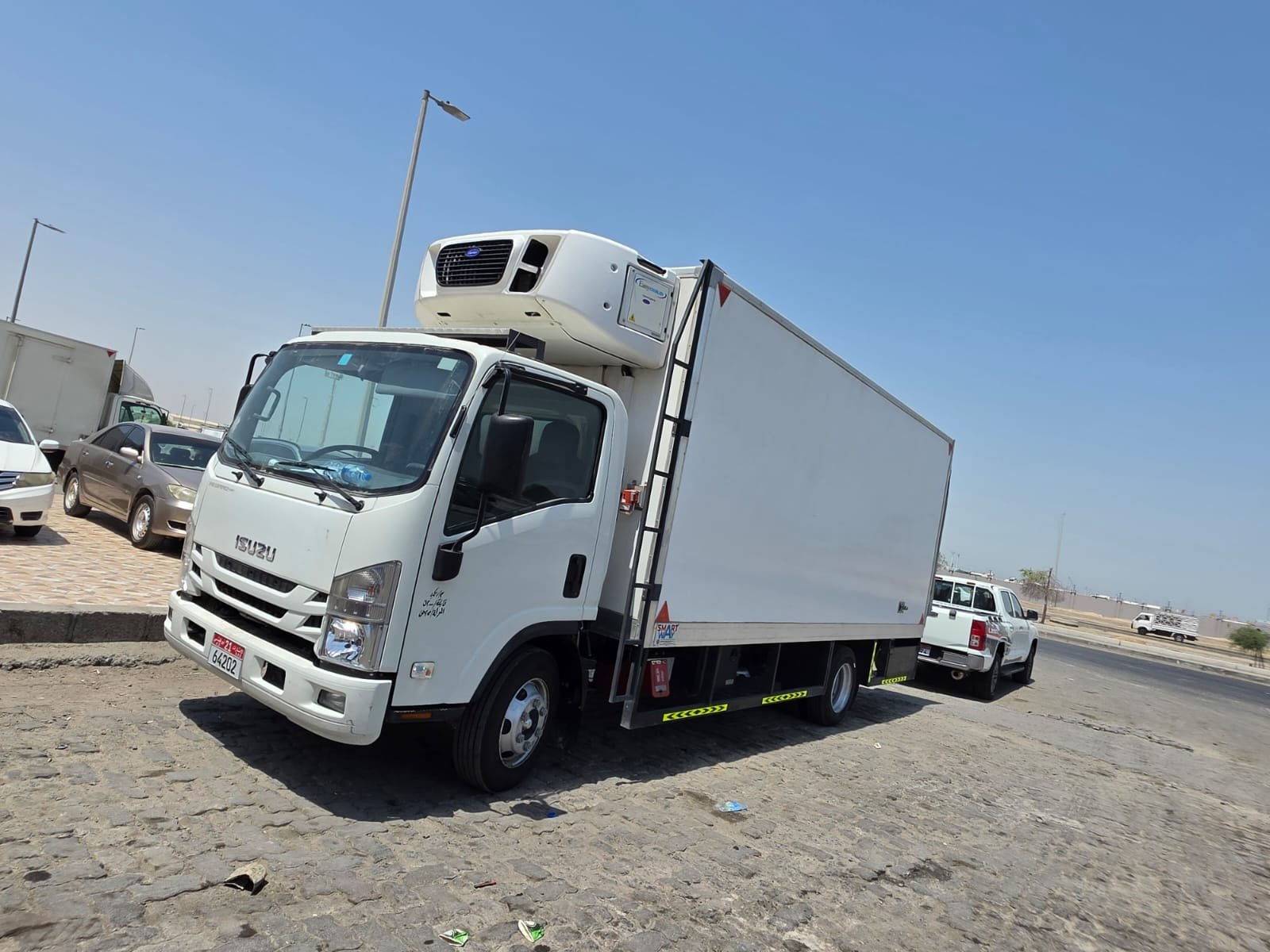3 Ton Chiller Truck Rental Abu Dhabi