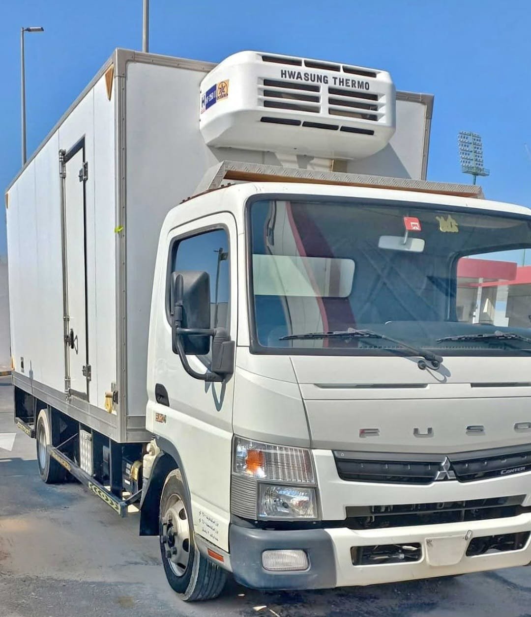 Contact Arctic Flow Transport for refrigerated truck rental UAE