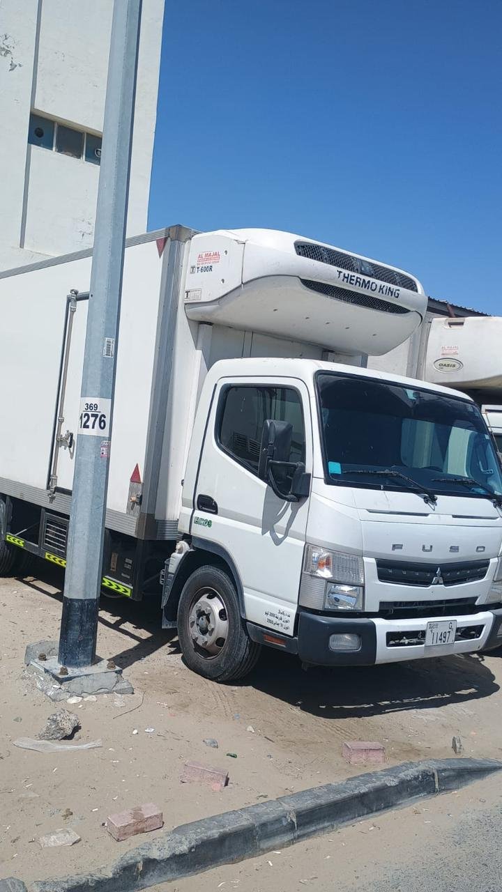 Arctic Flow Transport Chiller Freezer Truck Rental UAE — Professional refrigerated truck fleet in the UAE