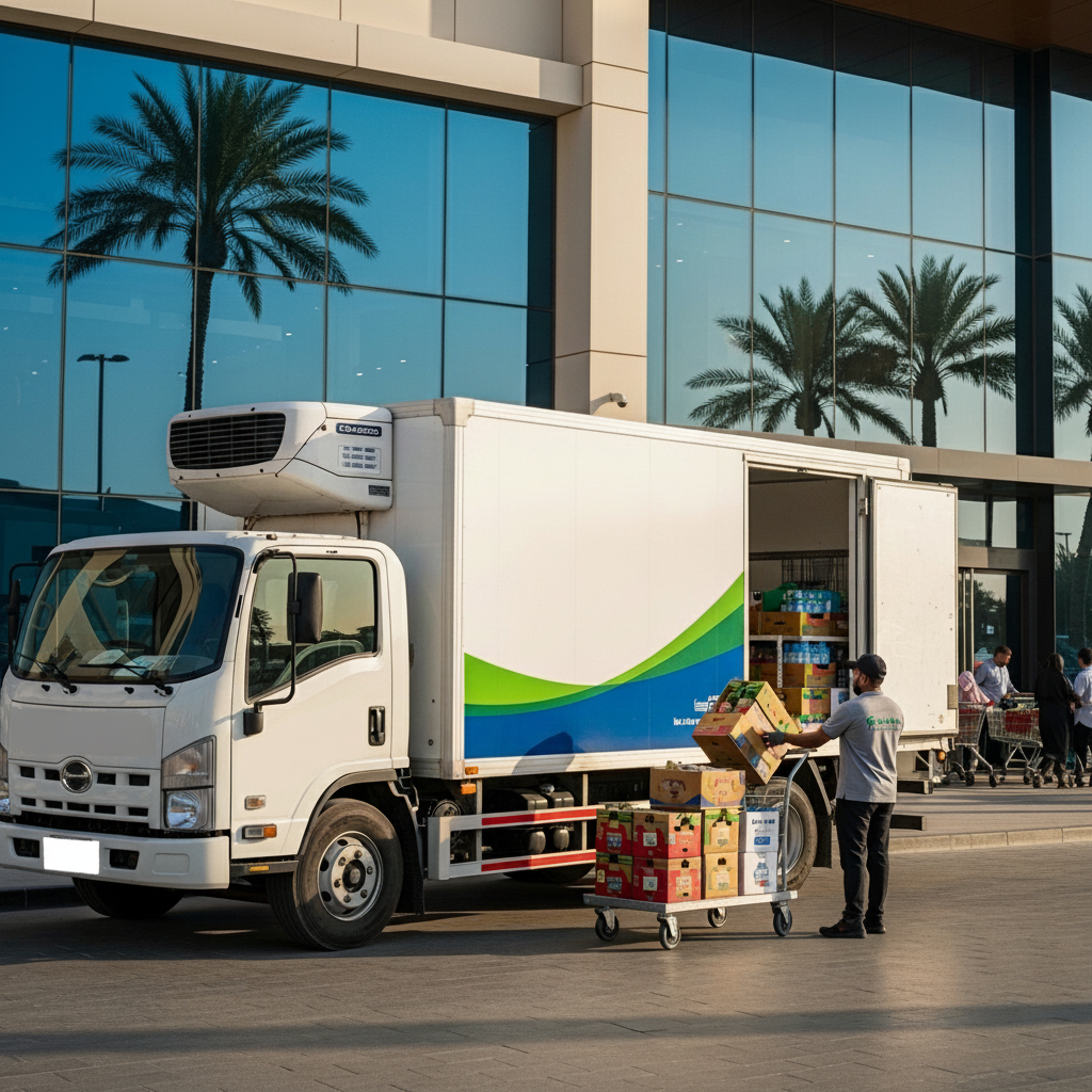 Food & Beverage​ chiller rental van and trucks