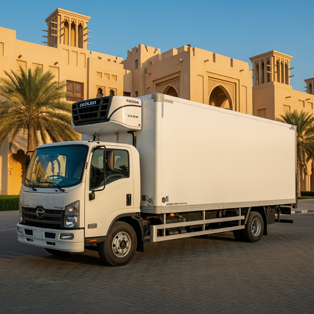 Chiller Truck Rental Abu Dhabi