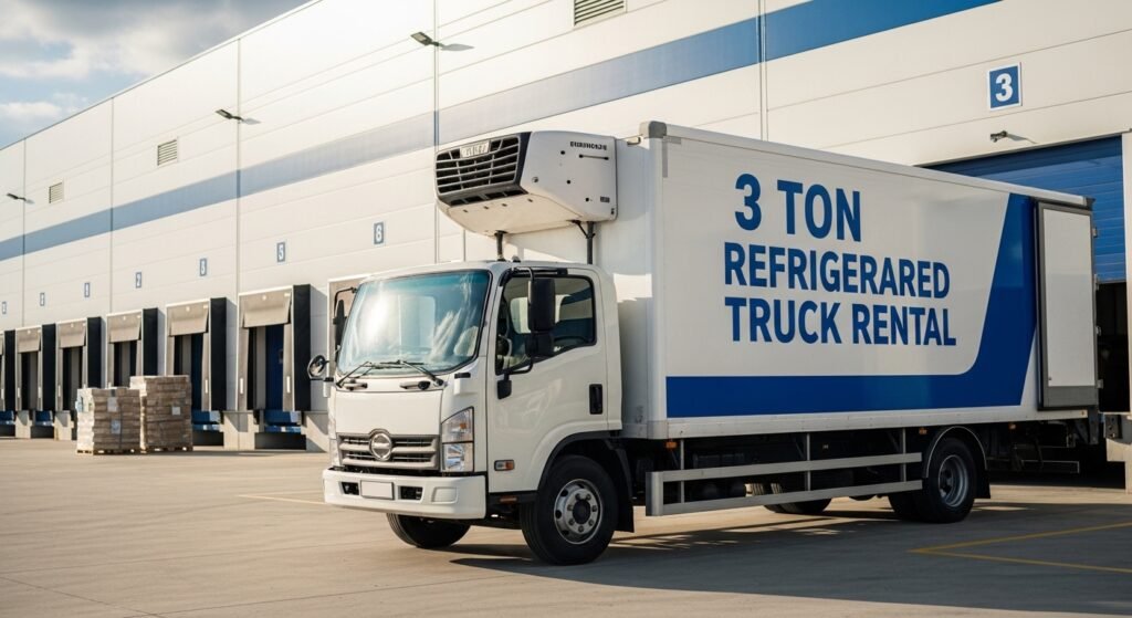 3 Ton Refrigerated Truck Rental (chiller freezer truck rental)