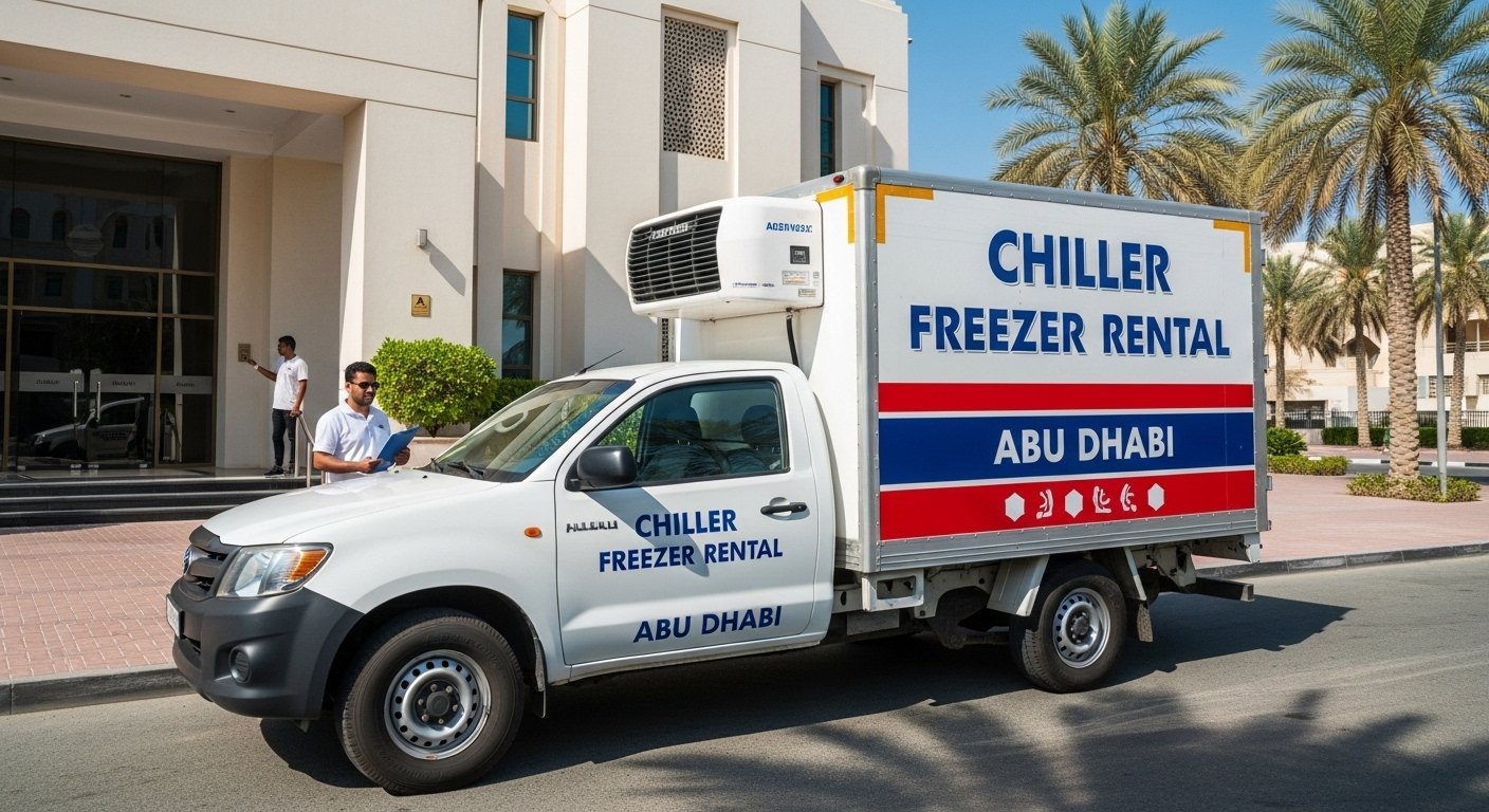 Chiller Freezer Pickup Truck Rental