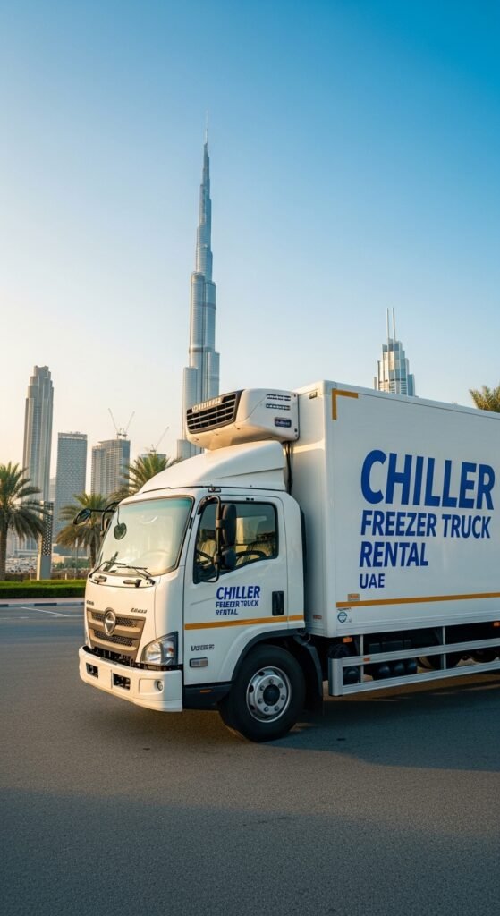 Q1: What is the cost of chiller truck rental in Abu Dhabi?
Prices depend on truck size (1 ton to 10 ton) and rental duration. Contact us for a quick quote.