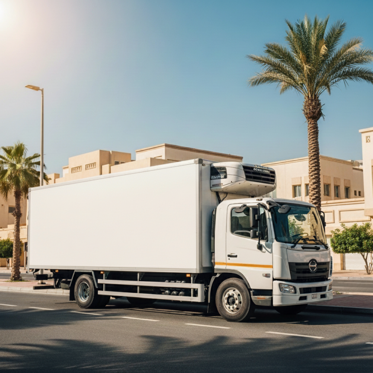 Book 3 ton chiller truck Abu Dhabi – Arctic Flow Transport