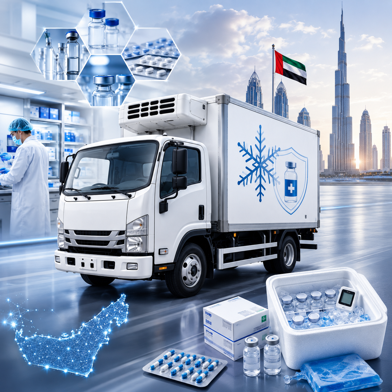 Pharmaceutical Transport UAE?