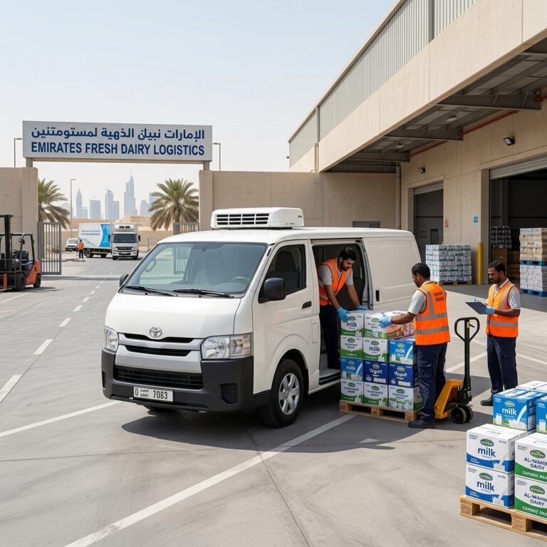 Chiller Truck for Dairy Products UAE