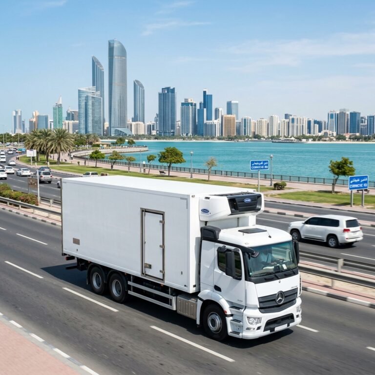 Refrigerated Truck Rental Abu Dhabi 3 Ton Truck