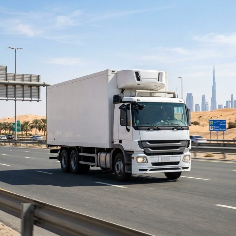 Dairy Transport UAE Chiller Van