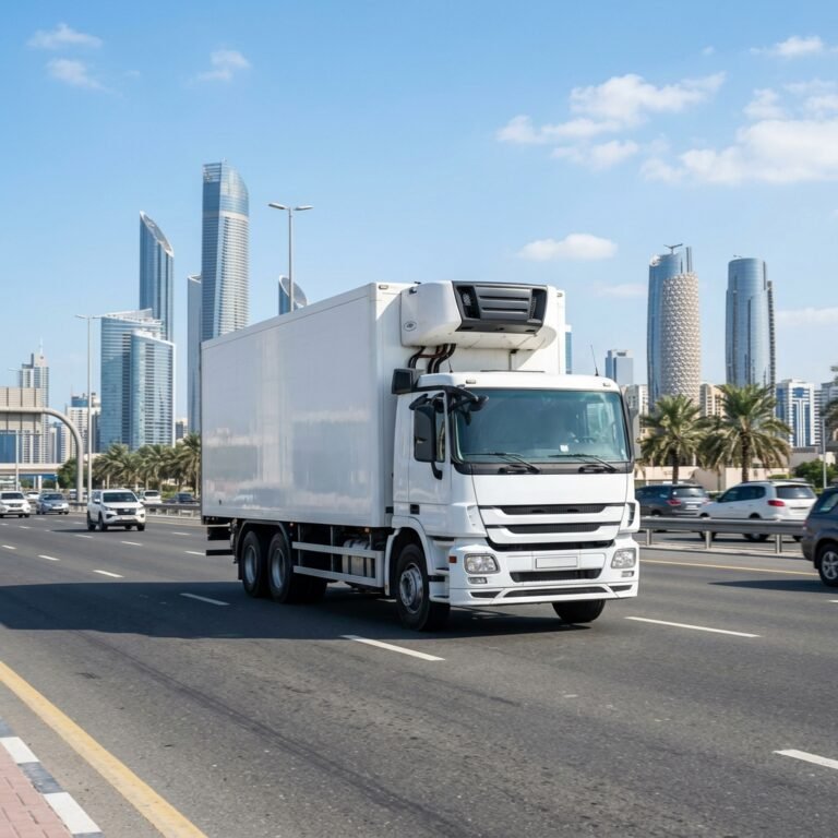 24/7 Refrigerated Truck Service Abu Dhabi
